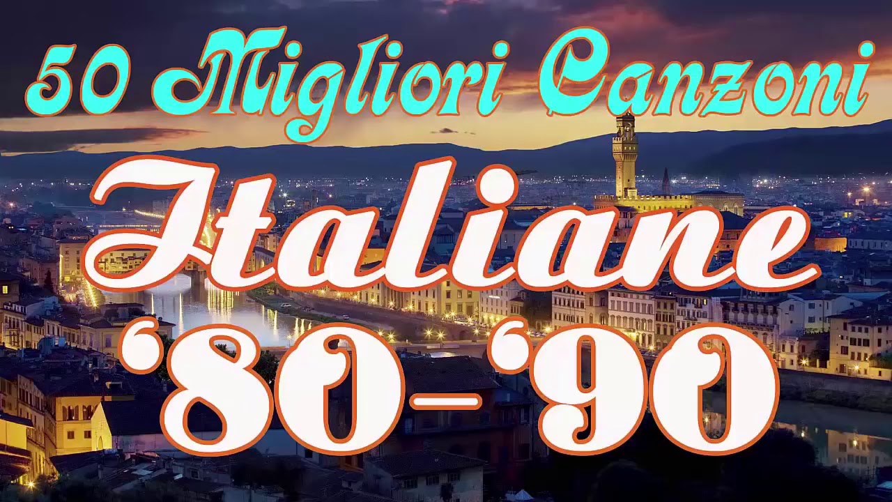 50 Migliori Canzoni Italiane anni 80 e 90 Musica